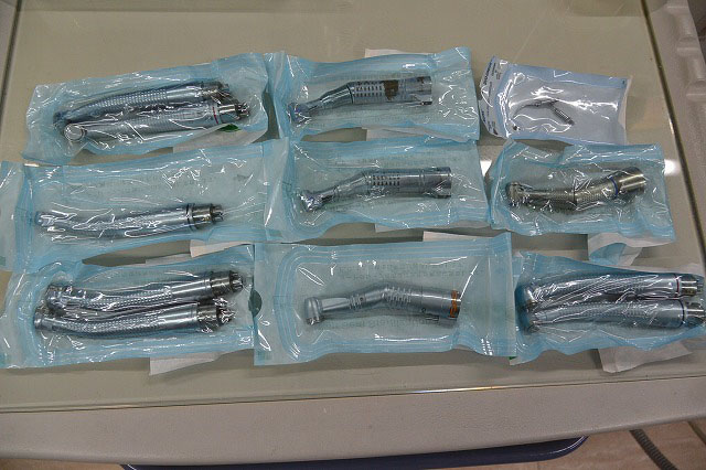 歯科用切削器具（ドリル）の感染予防